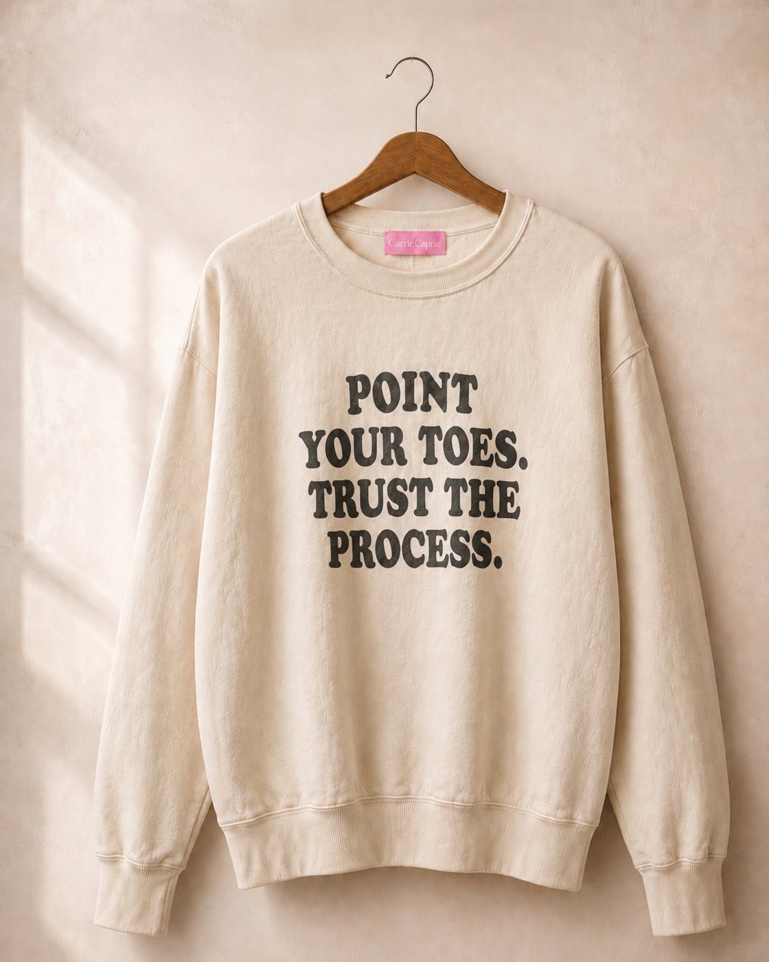 POINT YOUR TOES. TRUST THE PROCESS. — The Design
