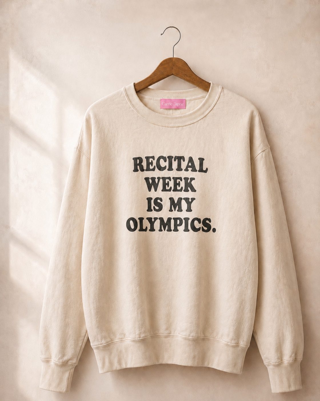 RECITAL WEEK IS MY OLYMPICS. — The Design