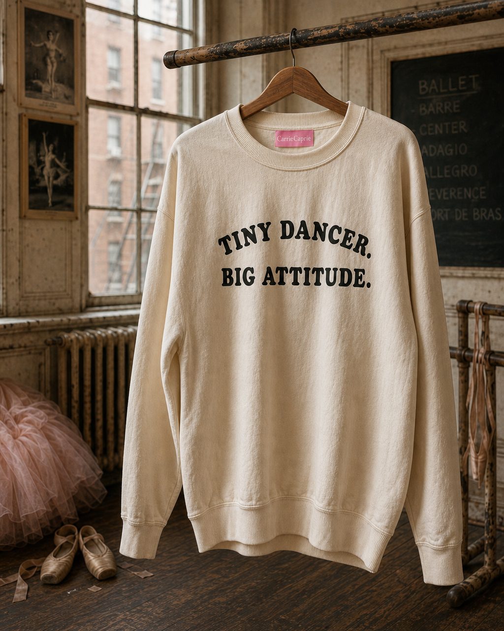 TINY DANCER. BIG ATTITUDE.